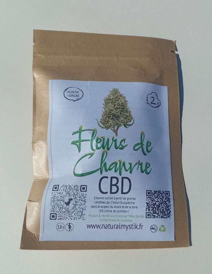 Fleurs de Chanvre CBD - 2 grammes